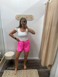 Flowy Shorts - Pink