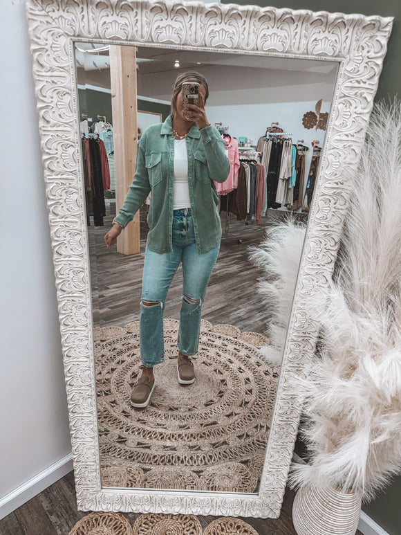 Pine: Waffle Jacket