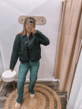 Frostline Black Sherpa Jacket