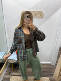 Plaid Flannel - Brown