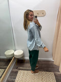 Oversized Vintage Denim Hoodie -- BEST SELLER