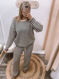 Cozy Striped Lounge Set