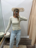 Stacey Top - Oatmeal