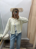 Confetti Button Down Sweater