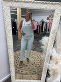 Ice Blue Overalls