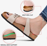 black sandals