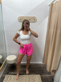 Flowy Shorts - Pink