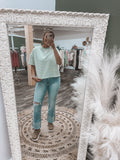 Mint: Boxy Terry Top