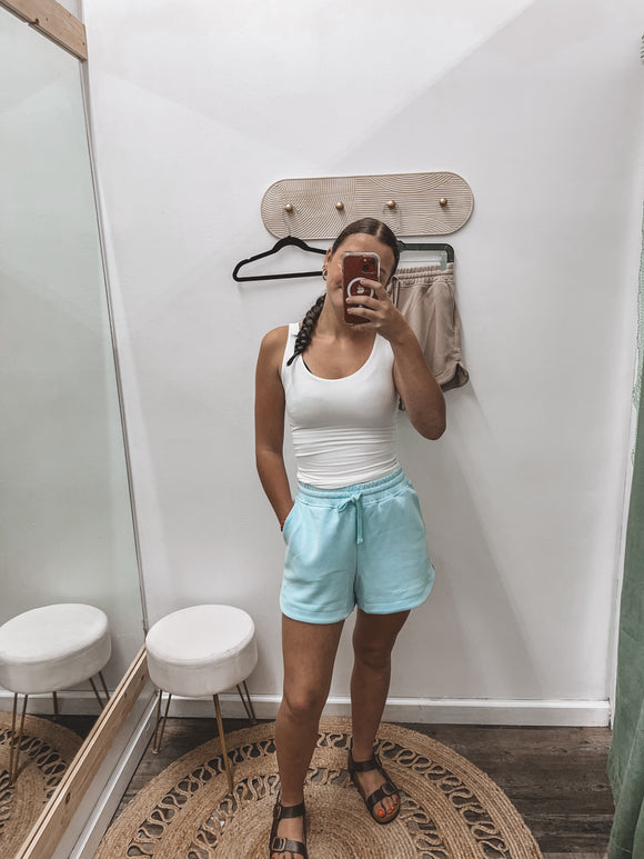 Blue: Scuba Shorts