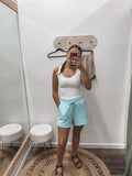 Blue: Scuba Shorts