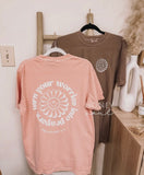 Brown: Worries into Prayers Tee
