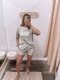 Camo Shorts Set