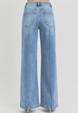 Risen: Wide Pintuck Denim