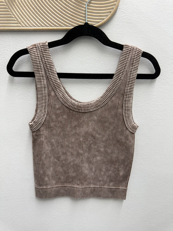 Roam Free Mocha Tank