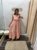 Floral Embroidered Maxi Dress