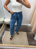 Western Barrel Denim