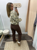 Camouflage Zip-up Jacket