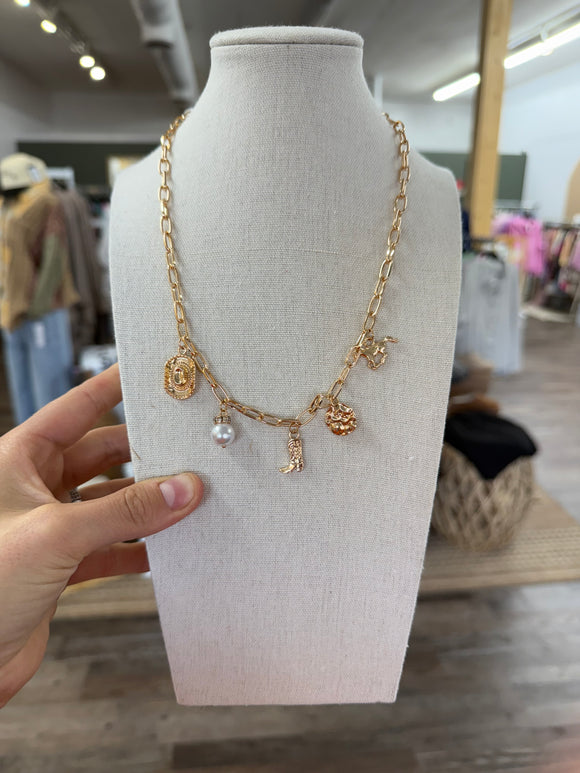 Cowgirl Charm Necklace