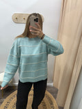 Aspen Sweater (Blue Combo)