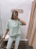Mint: Boxy Terry Top