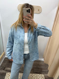 Floral Denim Shirt
