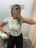 Woodland Light Camo Baby Tee