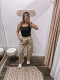 Camo Barrel Sweats (Taupe Mix)