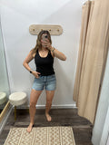 Light Denim Shorts