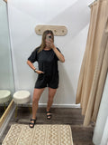 Casual Romper - Black