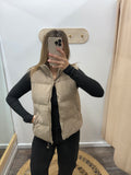 Corduroy Puffer Vest