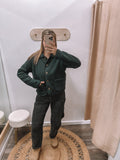 Frostline Black Sherpa Jacket
