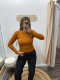 Burnt Amber: Essential Long Sleeve