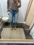 Distressed Risen Denim