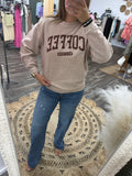 Coffee Weather Vintage Pullover
