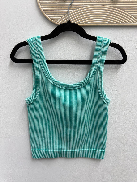Roam Free Turquoise Tank