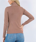 Taupe: Turtle Neck