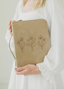 Trio Floral Bible Case