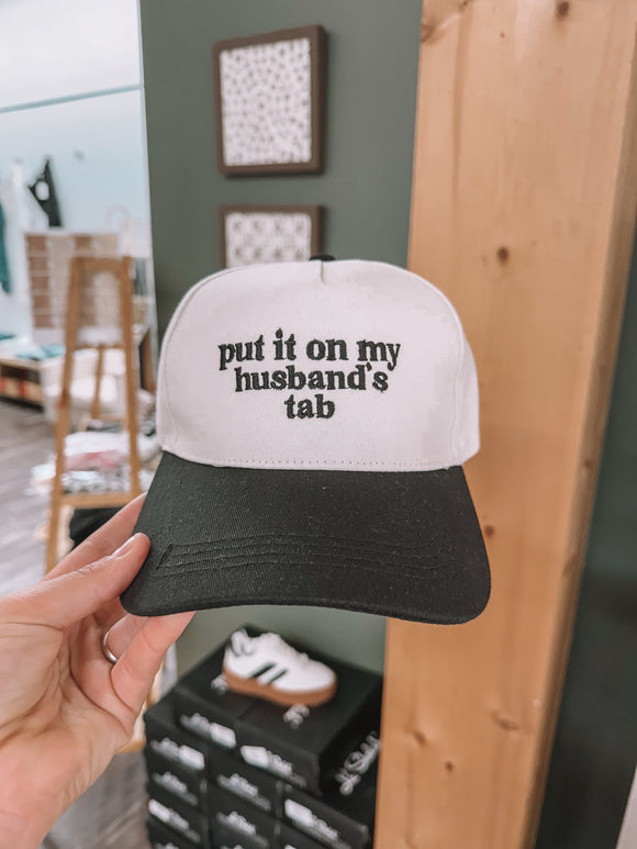 Husband Tab Trucker Hat