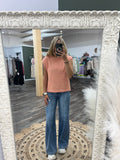 Loose Knit Sweater Tee