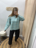Aspen Sweater (Blue Combo)