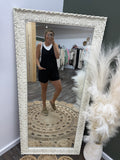 Black: Relaxed Romper