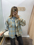 Plaid Flannel - Tan
