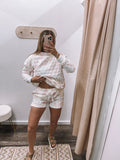 Quilted Lounge Shorts