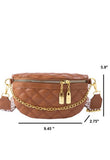 Quilted Crossbody Bum Bags