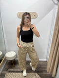 Camo Barrel Sweats (Taupe Mix)