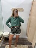 Vintage Henley Pullover