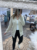 Natural: Snap On Shacket