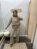 Brushed Stripe Jersey Set