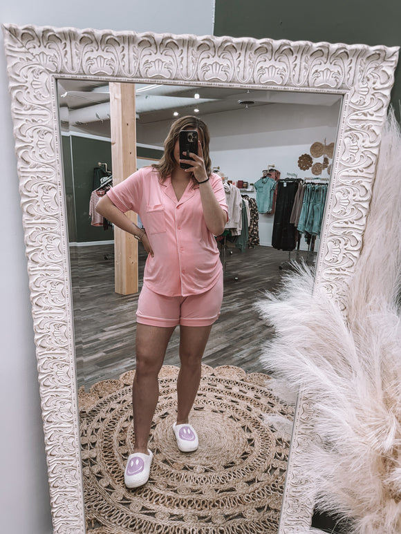 Pink: Butter Pajama Set