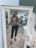 Mocha: Acid Washed Hoodie